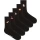 Frank Dandy Strumpor 10P Embroidered Bamboo Socks Svart lyocell Strl 36/40