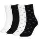 Calvin Klein Strumpor 4P Holiday Pack Aop Socks Svart/Vit One Size Dam