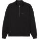 Calvin Klein Modern Cotton Lounge Q Zip Sweatshirt Svart X-Large Herr