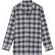 Calvin Klein Flannel Sleep LS Button Down Pyjama Rutig bomull X-Large Herr