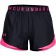 Under Armour Play Up Shorts 3.0 Svart/Rosa polyester Large Dam