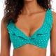 Freya Jewel Cove High Apex Bikini Top With J-Hook Turkos F 65 Dam