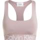 Calvin Klein BH Sport Medium Impact Sports Bra Rosa Medium Dam