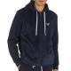 Armani Knit Hooded Sweater Marin polyester Small Herr