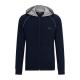 BOSS Mix and Match Hooded Jacket Mörkblå bomull X-Large Herr