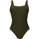 Rosa Faia Holiday Stripes Swimsuit Oliv polyamid F 44 Dam