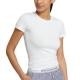 Polo Ralph Lauren Women Slim Fit T-Shirt Vit Medium Dam