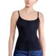 Bread and Boxers Singlet Woman Svart ekologisk bomull X-Small Dam