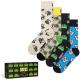 Happy Sock Happy Animals Socks Gift Set Strumpor 4P Flerfärgad Strl 36/40