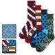 Happy Sock New Vintage Socks Gift Set Strumpor 4P Flerfärgad bomull Strl 36/40
