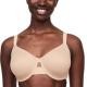 Chantelle BH Smooth Lines Covering Underwired Bra Beige D 100 Dam