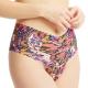 Hanky Panky Trosor 2P Daily Lace Print Retro Thong Flerfärgad nylon One Size Dam