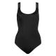 Calvin Klein Pure Swim One Piece Svart Small Dam