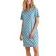 Calida Daylight Dreams Short Sleeved Nightdress Blå Mönstrad bomull Large Dam