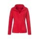 Stedman Active Fleece Jacket For Women Röd polyester X-Small Dam