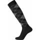 Egtved Strumpor Printed Wool Kneehigh Sock Svart Strl 45/48 Herr