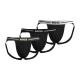 BOSS Kalsonger 3P Bold Jockstrap Svart bomull XX-Large Herr