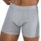 Bread and Boxers Brief Boxer Long Leg Kalsonger 3P Grå ekologisk bomull Small Herr