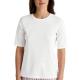 Calida Favourites Sleep Cotton Shirt Short-Sleeve Vit bomull Medium Dam
