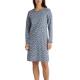 Calida Favourites Sleep Long-Sleeves Nightdress Marin bomull Large Dam