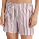 Calida Favourites Sleep Shorts Rosa randig bomull Small Dam