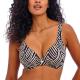 Freya Fiji Falls High Apex Bikini Top Svart E 75 Dam
