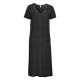 Damella Silk Short Sleeve Nightdress Svart silke XX-Large Dam
