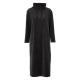 Damella Velour Cosy Dress Svart Large Dam