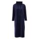 Damella Velour Cosy Dress Marin Small Dam