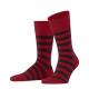 Falke Strumpor Sensitive Mappd Line Socks Röd bomull Strl 43/46 Herr