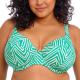 Elomi Fiji Falls Plunge Bikini Top Turkos I 80 Dam