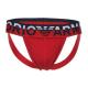 Armani Cotton Jockstrap Kalsonger Svart/Röd bomull Medium Herr