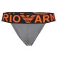 Armani Cotton Jockstrap Kalsonger 2P Grå/Orange bomull Large Herr