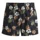 BOSS Badbyxor Piranha Swim Shorts Svart Mönster polyester Medium Herr