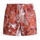 BOSS Badbyxor Piranha Swim Shorts Orange mönstrad polyester X-Large Herr