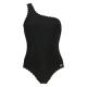 Damella Alyssa Wavy Swimsuit Svart 48 Dam