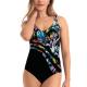 Anita Luella Swimsuit Svart Mönster E 42 Dam
