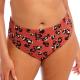 Elomi Kotiya Mid Rise Bikini Brief Orange/Svart 44 Dam
