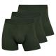 Claudio Kalsonger 3P Tights Trunks Mörkgrön X-Large Herr