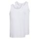 Claudio 2P Cotton Tanktop Vit bomull XX-Large Herr