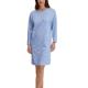 Calida Lovely Nights Long Sleeve Nightdress Ljusblå bomull X-Large Dam