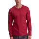 Calida Remix Basic Sleep Long Sleeve Shirt Röd bomull X-Large Herr