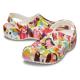 Crocs Classic Painted Floral Clog Flerfärgad-2 US M8/W10 (EU 41-42)