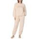 DKNY Chill In Style Top Jogger Set Beige polyester X-Small Dam