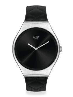 SWATCH Black Quilted