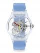 SWATCH Clearly Blue Striped 41mm