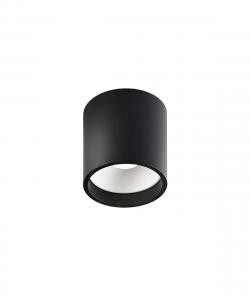Solo Round LED Plafond 2700K Svart/Vit - Light-Point