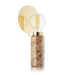 Blindspot Bordslampa Brown Marble - Design By Us