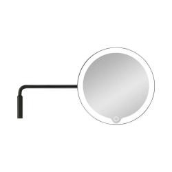 Modo Wall-mounted LED Vanity Mirror Black - Blomus