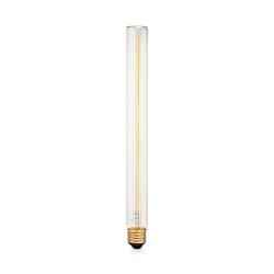 Päronlampa LED 4W/230lm Tube Bulb Plissé Dim. E27 - Design By Us